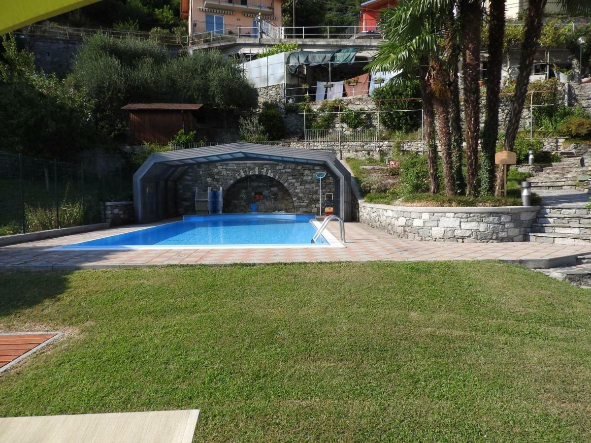 Residence Casa Rosa Gera Lario Luaran gambar